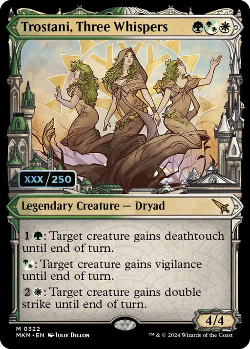 Trostani Three Whispers (Serialized) [Murders at Karlov Manor] - MTG Single