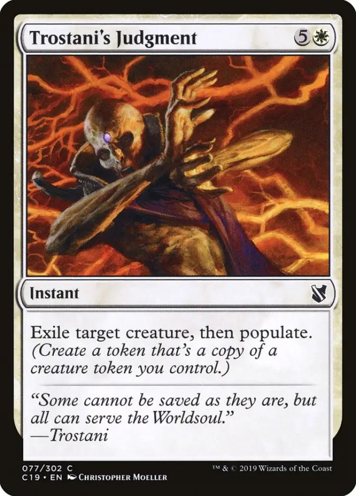 Trostani’s Judgment [Commander 2019] - MTG Single