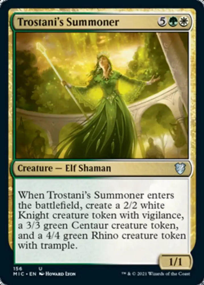 Trostani’s Summoner [Innistrad: Midnight Hunt Commander] - MTG Single
