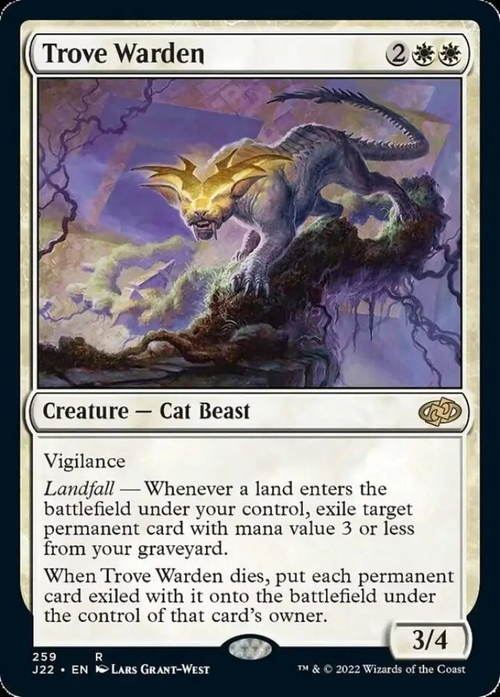 Trove Warden [Jumpstart 2022] - MTG Single