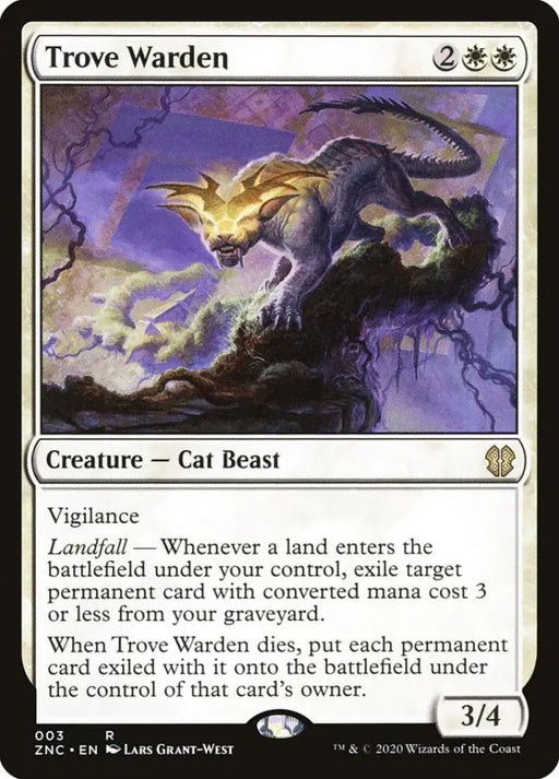 Trove Warden [Zendikar Rising Commander] - MTG Single