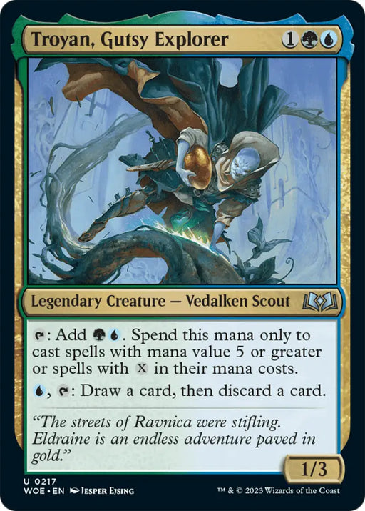 Troyan Gutsy Explorer [Wilds of Eldraine] - MTG Single