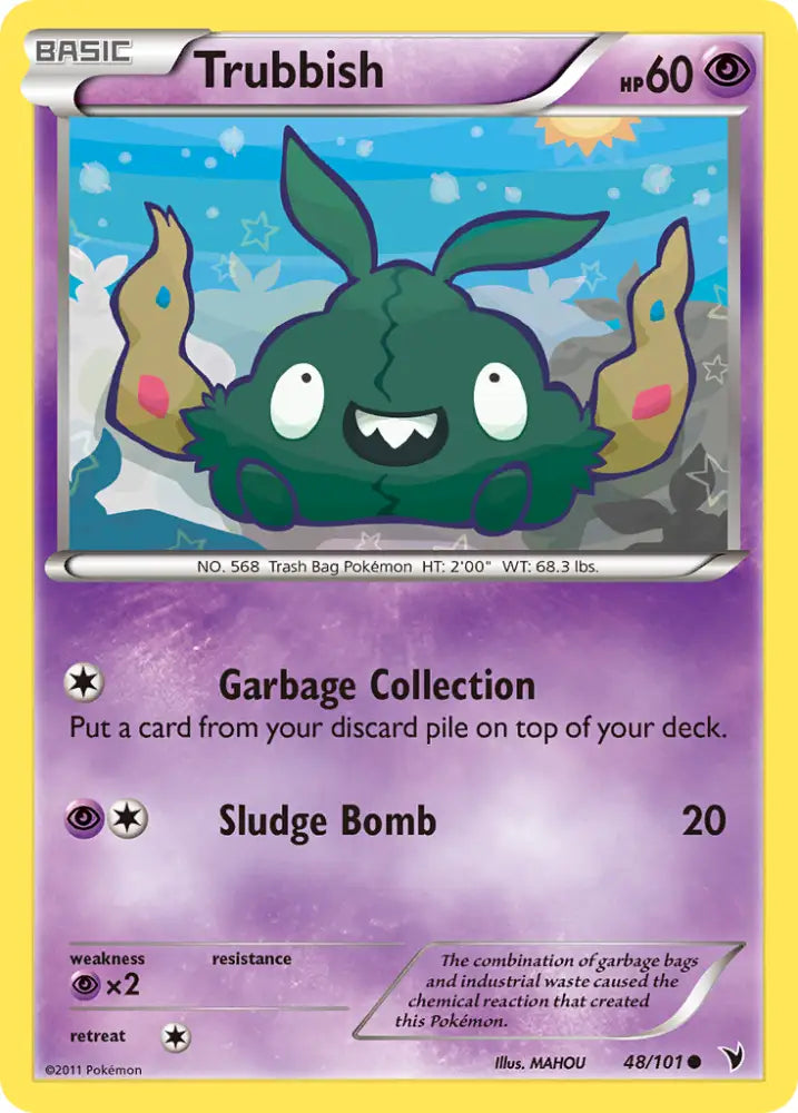 Trubbish (48/101) [Black & White: Noble Victories] - Pokemon Single