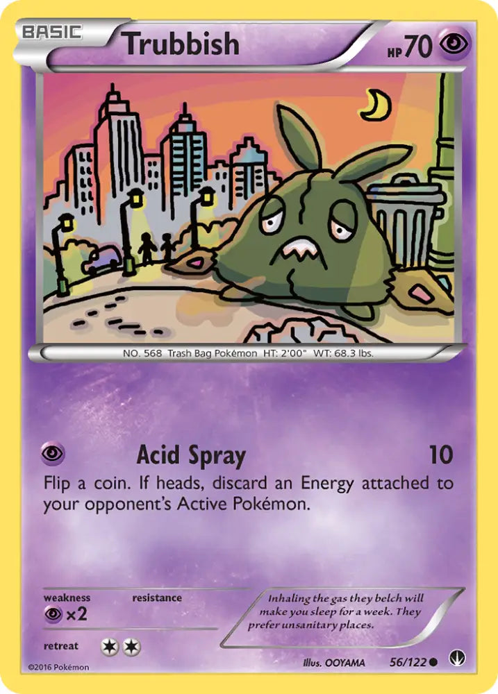 Trubbish (56/122) [XY: BREAKpoint] - Pokemon Single