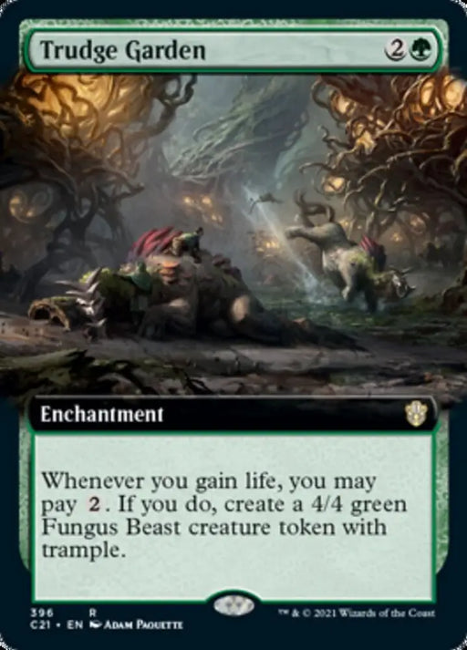 Trudge Garden (Extended Art) [Commander 2021] - MTG Single