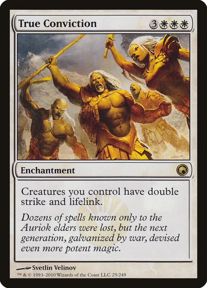 True Conviction [Scars of Mirrodin] - MTG Single