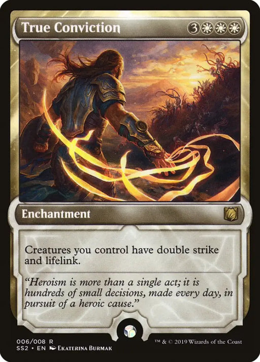 True Conviction [Signature Spellbook: Gideon] - MTG Single