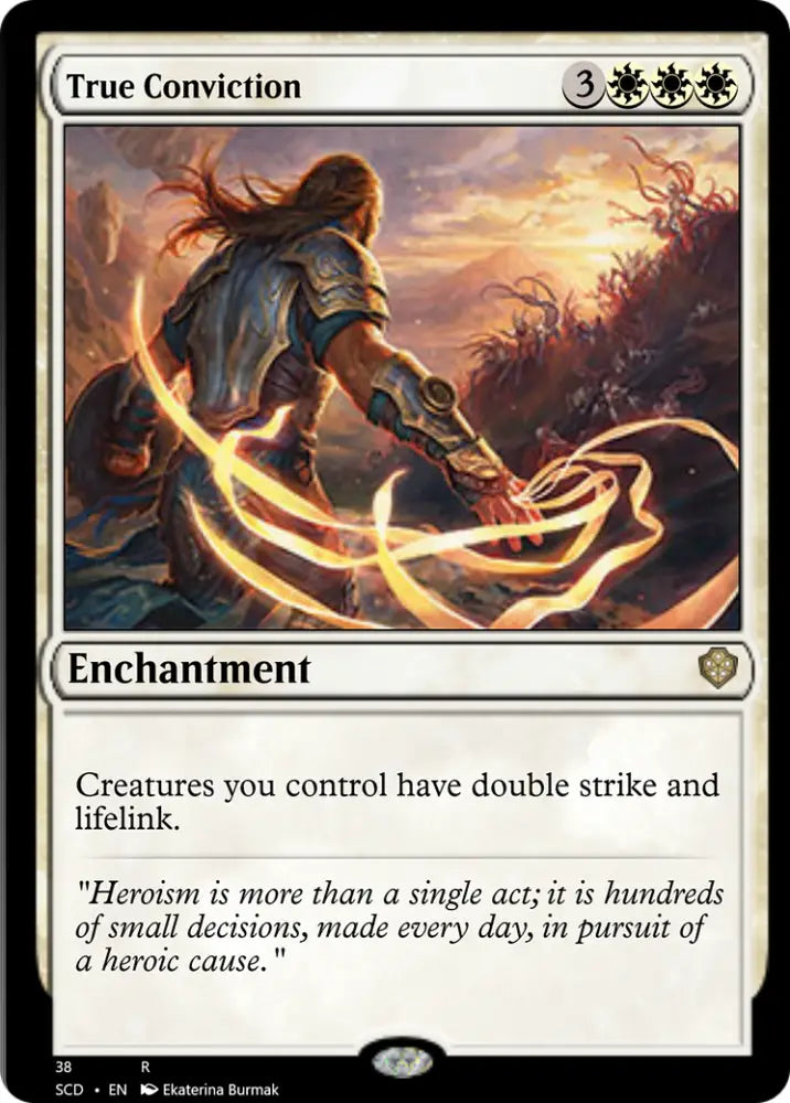 True Conviction [Starter Commander Decks] - MTG Single