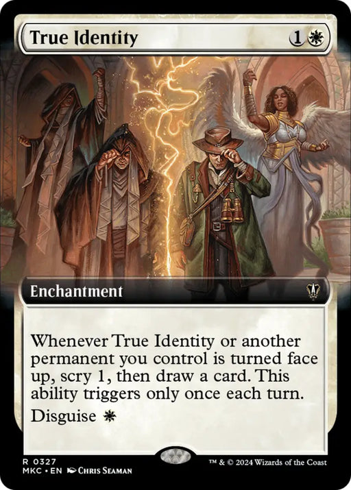 True Identity (Extended Art) [Murders at Karlov Manor Commander] - MTG Single