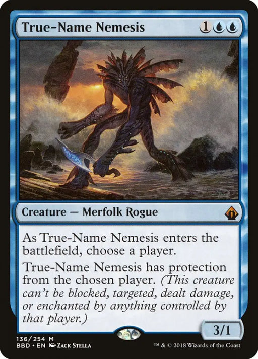 True-Name Nemesis [Battlebond] - MTG Single