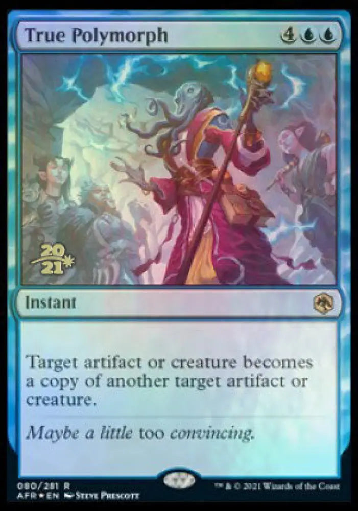 True Polymorph [Dungeons & Dragons: Adventures in the Forgotten Realms Prerelease Promos] - MTG Single