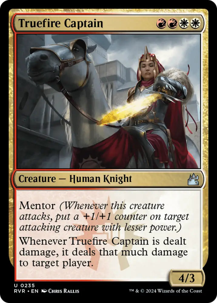 Truefire Captain [Ravnica Remastered] - MTG Single