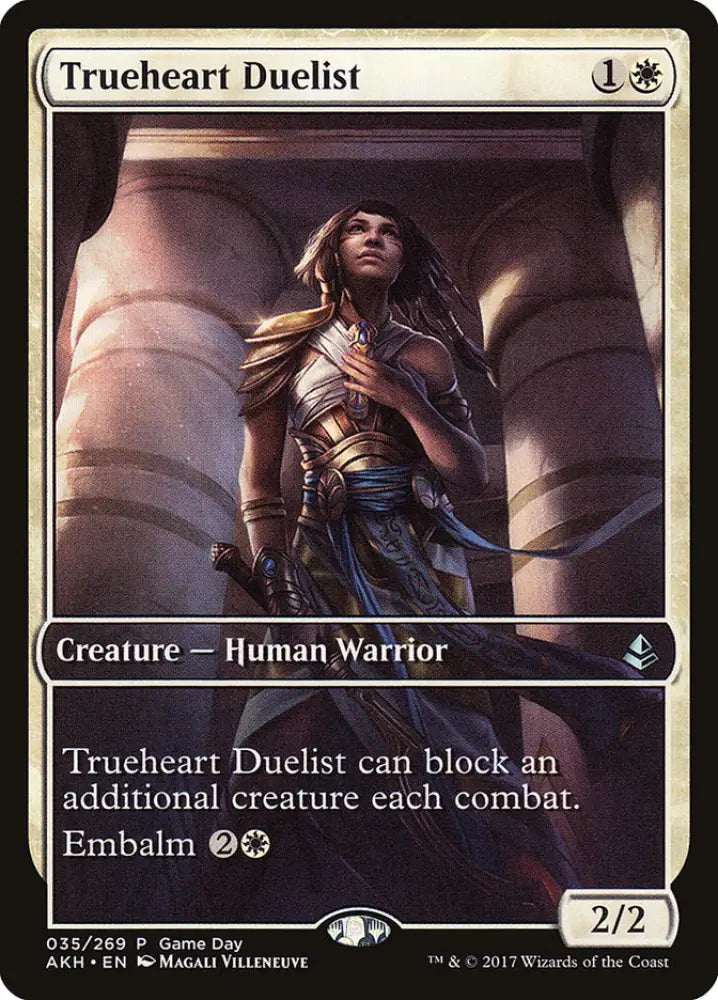 Trueheart Duelist (Game Day) [Amonkhet Promos] - MTG Single