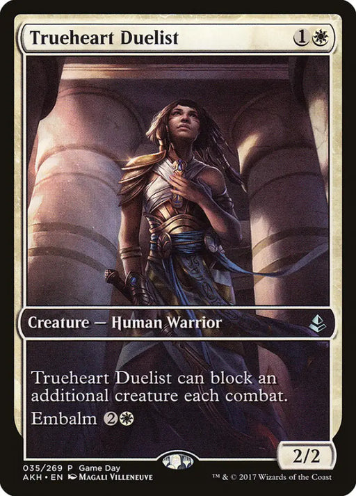 Trueheart Duelist (Game Day) [Amonkhet Promos] - MTG Single