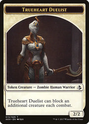 Trueheart Duelist // Snake Double-Sided Token [Amonkhet Tokens] - MTG Single