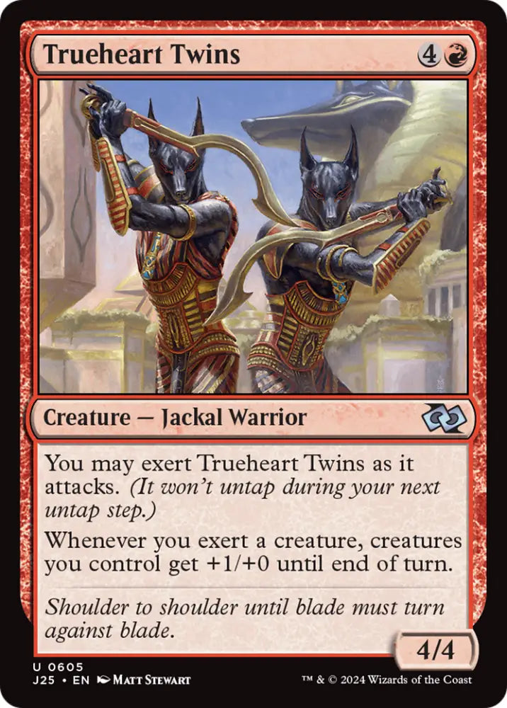 Trueheart Twins [Foundations Jumpstart] - MTG Single