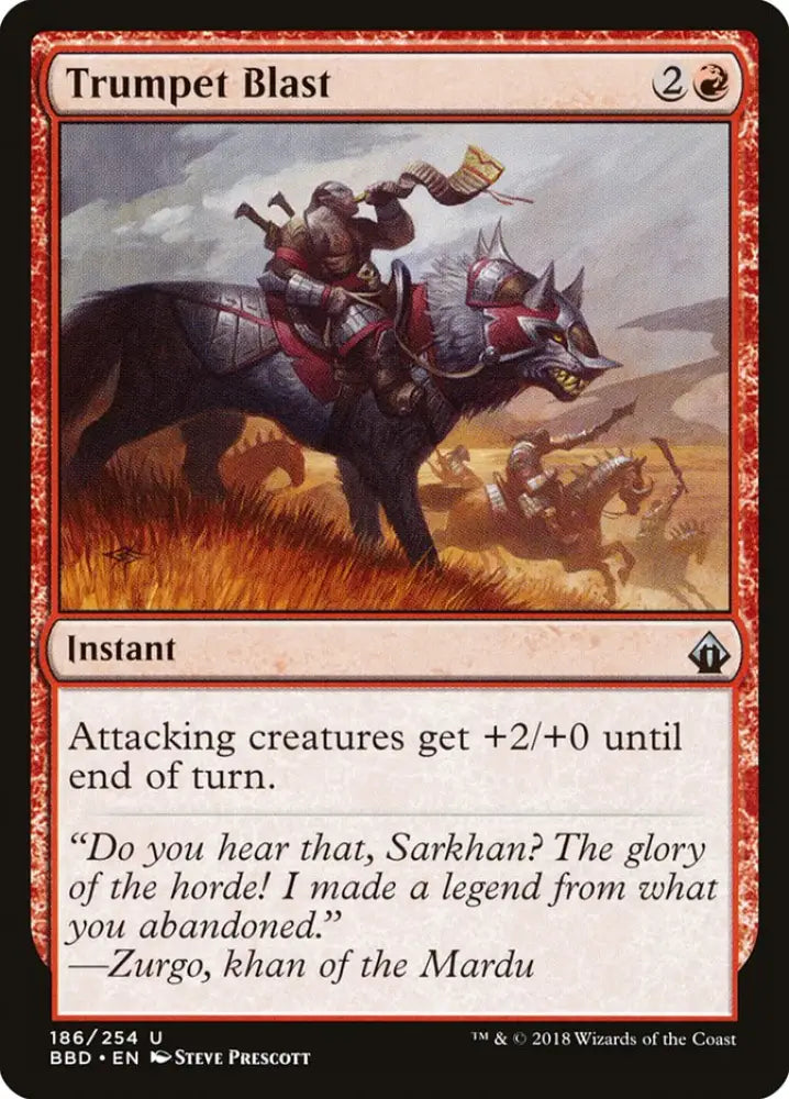 Trumpet Blast [Battlebond] - MTG Single