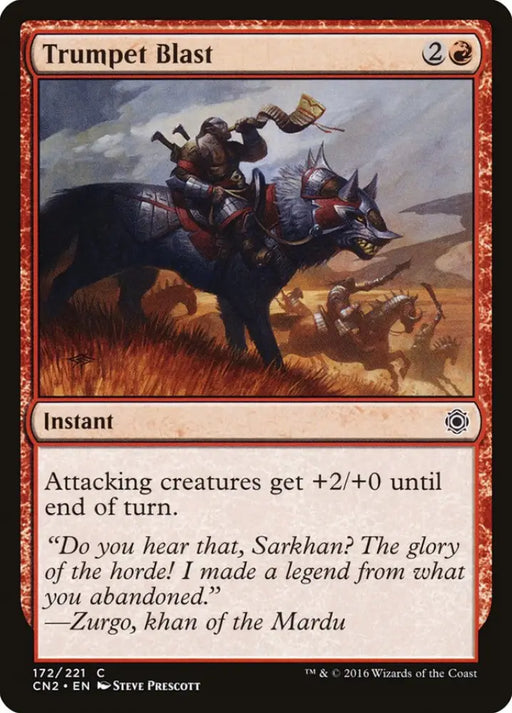 Trumpet Blast [Conspiracy: Take the Crown] - MTG Single