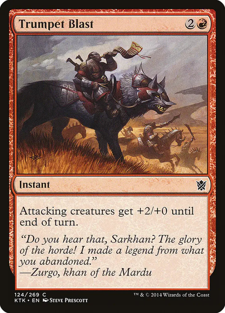 Trumpet Blast [Khans of Tarkir] - MTG Single