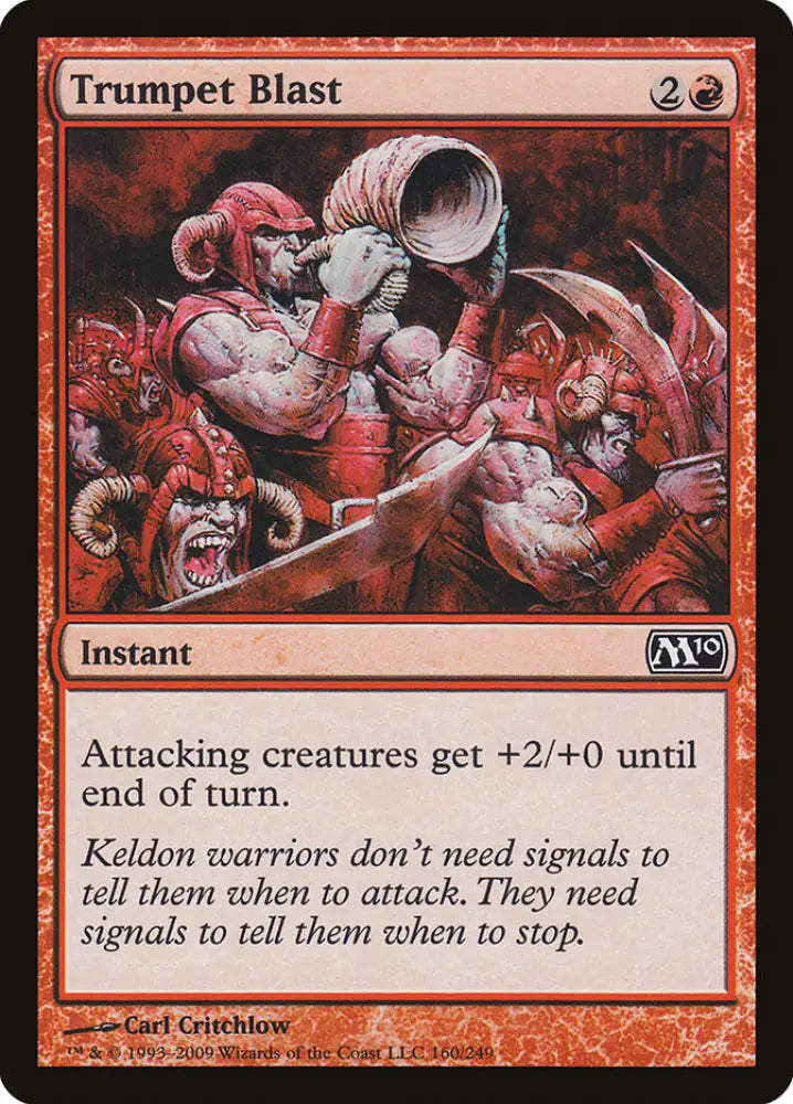 Trumpet Blast [Magic 2010] - MTG Single