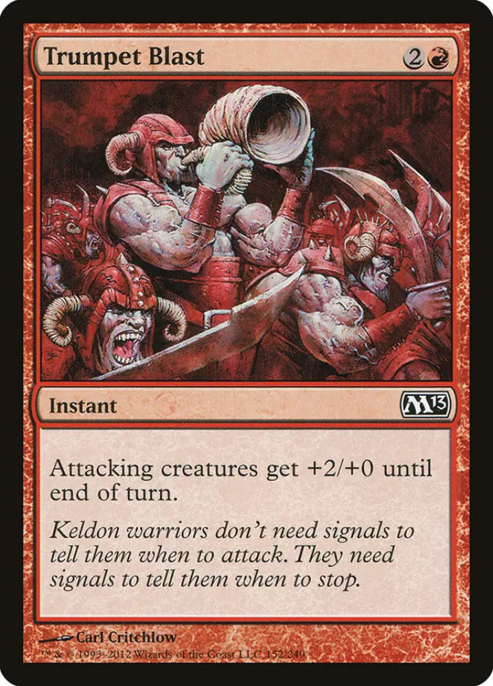 Trumpet Blast [Magic 2013] - MTG Single