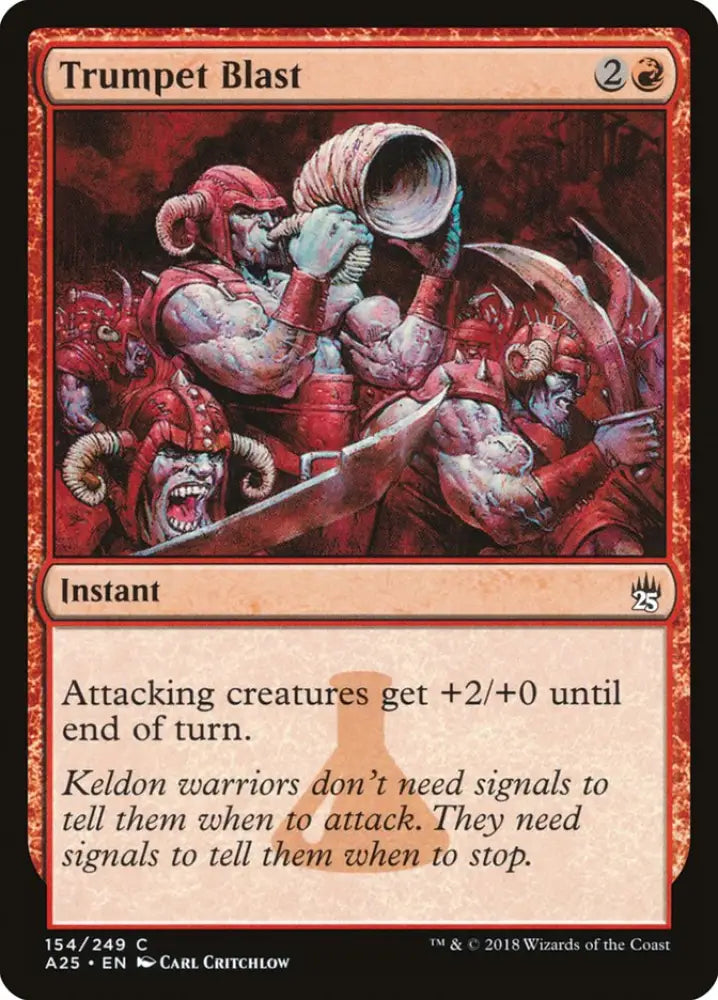 Trumpet Blast [Masters 25] - MTG Single
