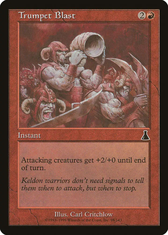 Trumpet Blast [Urza’s Destiny] - MTG Single