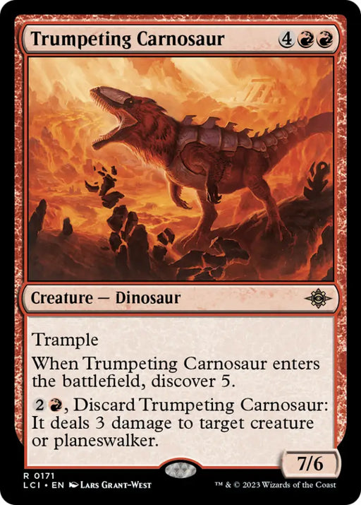 Trumpeting Carnosaur [The Lost Caverns of Ixalan] - MTG Single