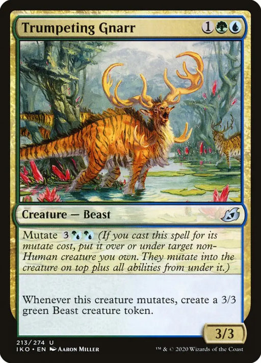 Trumpeting Gnarr [Ikoria: Lair of Behemoths] - MTG Single