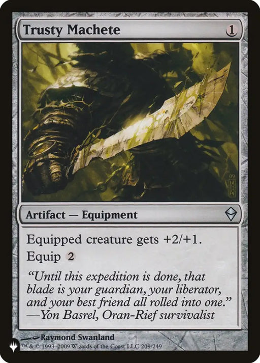 Trusty Machete [The List] - MTG Single