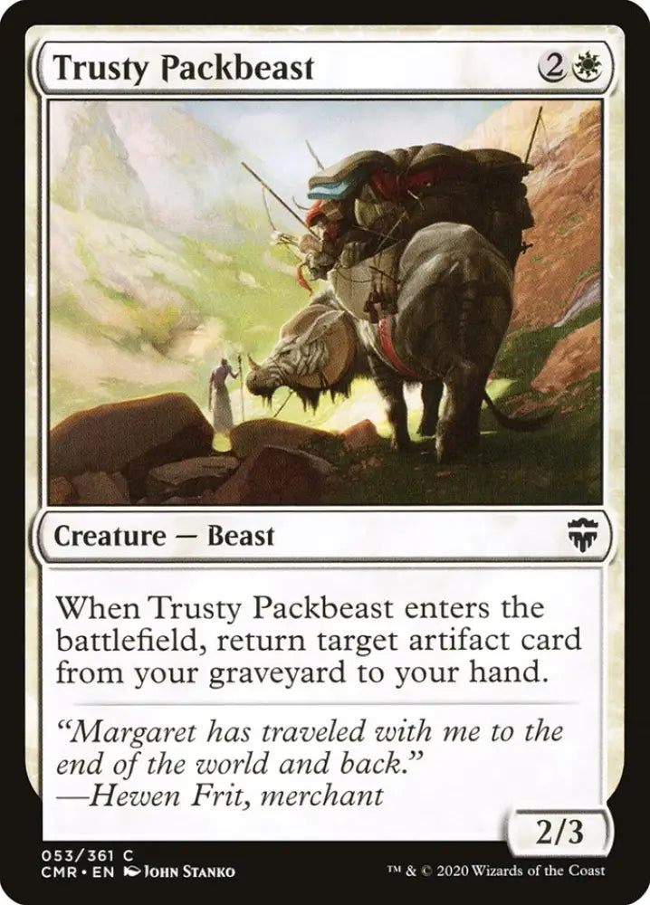 Trusty Packbeast [Commander Legends] - MTG Single