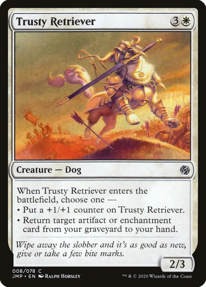 Trusty Retriever [Jumpstart] - MTG Single