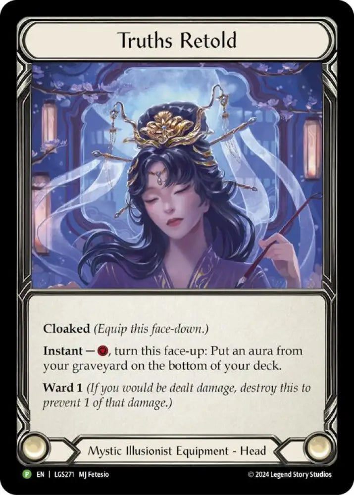 Truths Retold [LGS271] (Promo) Rainbow Foil - Flesh And Blood Single