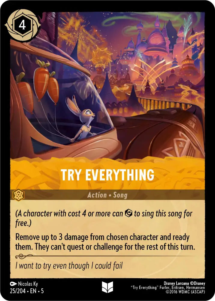 Try Everything (25/204) [Shimmering Skies] - Lorcana Single