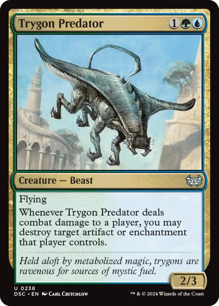 Trygon Predator [Duskmourn: House of Horror Commander] - MTG Single