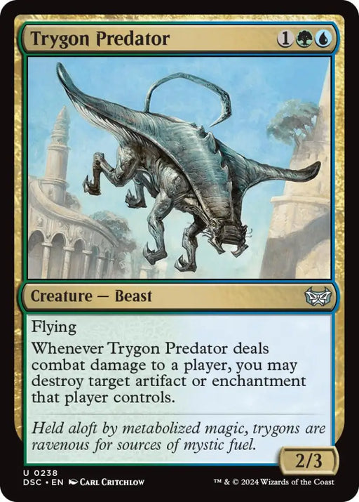 Trygon Predator [Duskmourn: House of Horror Commander] - MTG Single