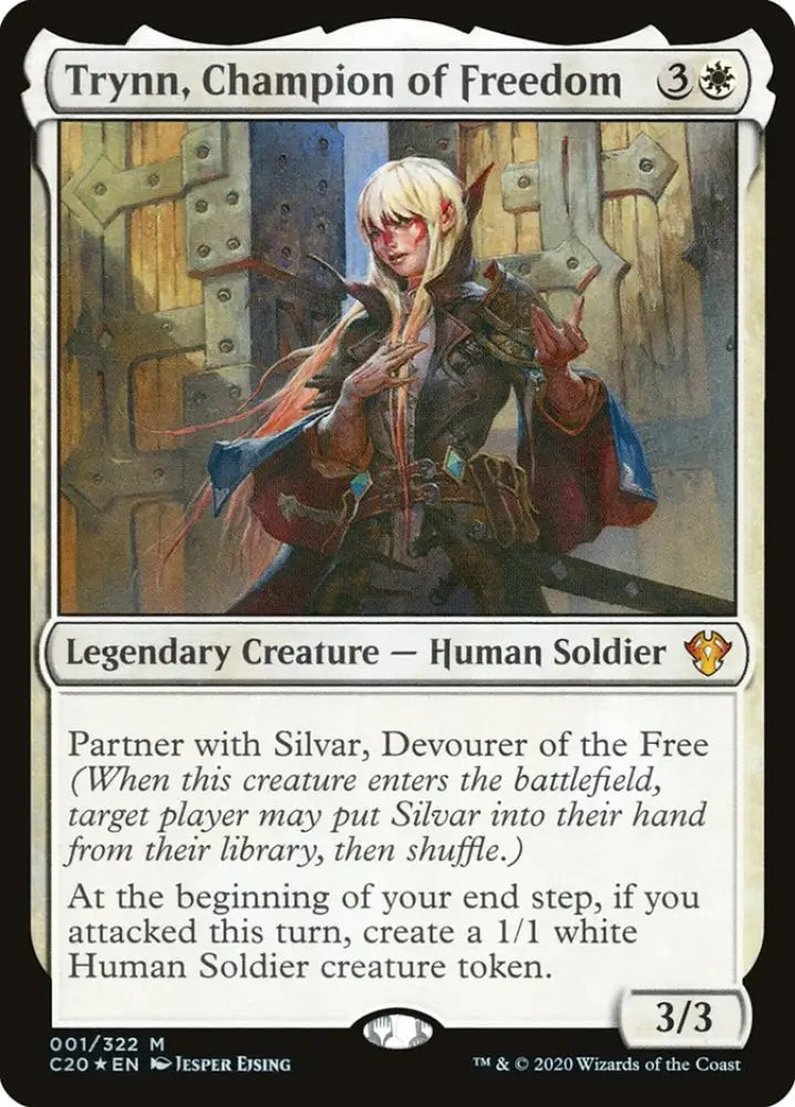 Trynn Champion of Freedom [Commander 2020] - MTG Single