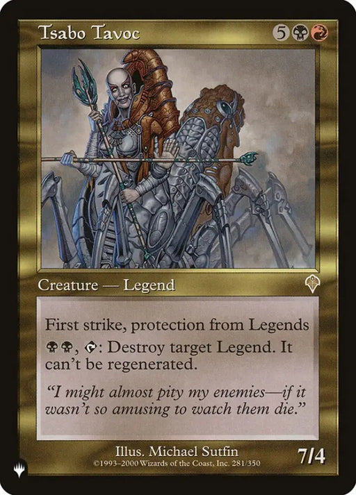 Tsabo Tavoc [The List] - MTG Single