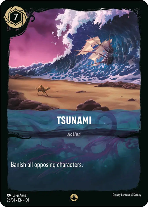 Tsunami (26/31) [Illumineer’s Quest: Deep Trouble] - Lorcana Single