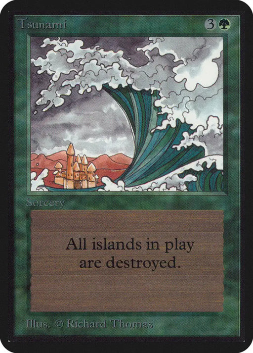 Tsunami [Alpha Edition] - MTG Single