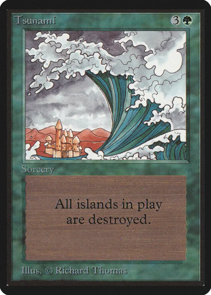 Tsunami [Beta Edition] - MTG Single