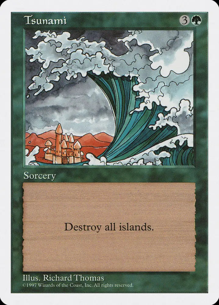 Tsunami [Fifth Edition] - MTG Single