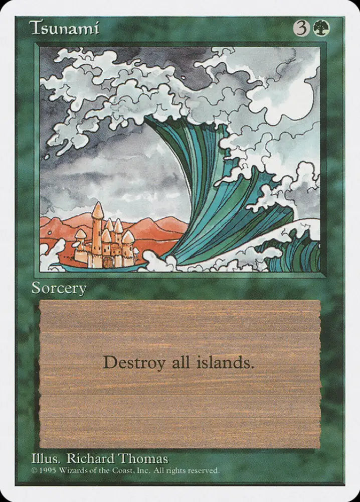 Tsunami [Fourth Edition] - MTG Single