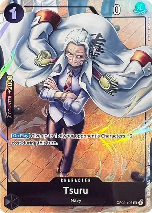 Tsuru (Premium Card Collection -Best Selection Vol. 1-) (OP02-106) [One Piece Promotion Cards]