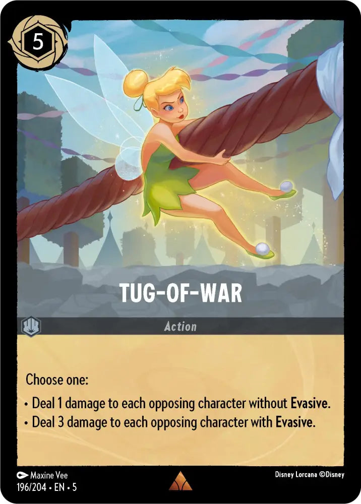 Tug-of-War (196/204) [Shimmering Skies] - Lorcana Single