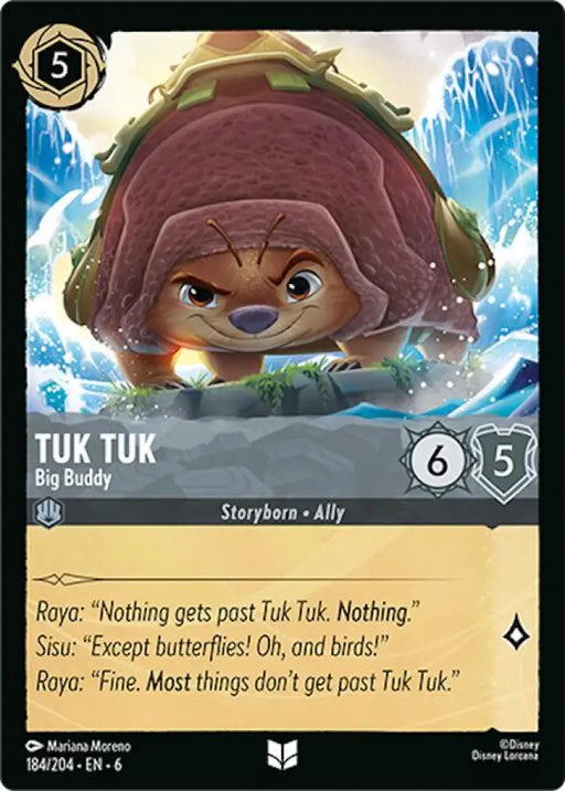 Tuk Tuk - Big Buddy (184/204) [Azurite Sea] - Lorcana Single