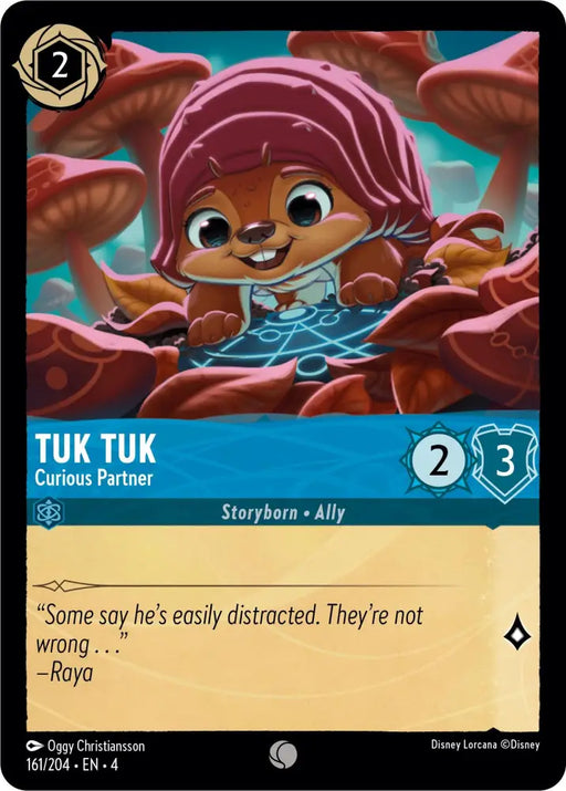 Tuk Tuk - Curious Partner (161/204) [Ursula’s Return] - Lorcana Single