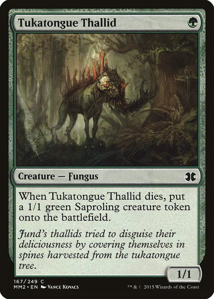 Tukatongue Thallid [Modern Masters 2015] - MTG Single