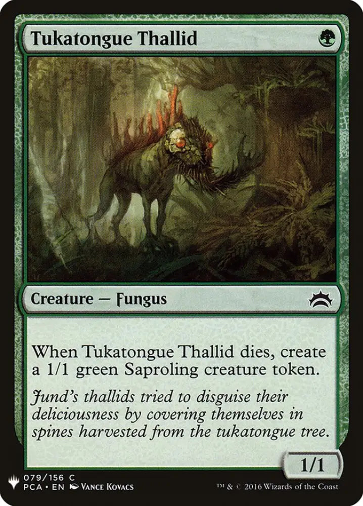Tukatongue Thallid [Mystery Booster] - MTG Single