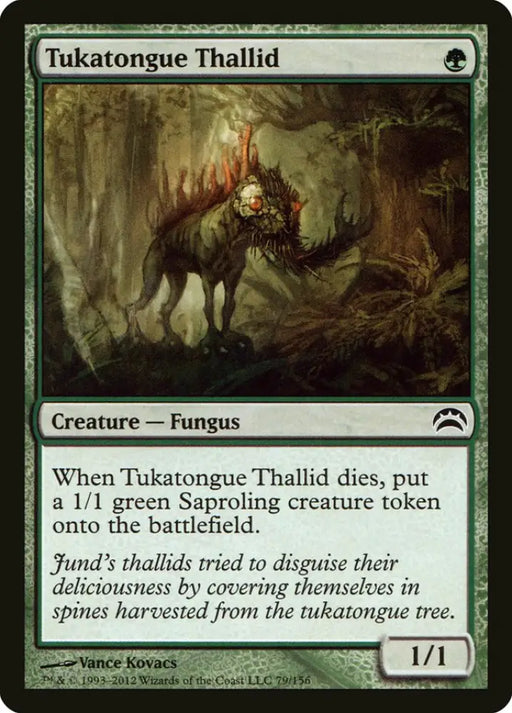 Tukatongue Thallid [Planechase 2012] - MTG Single